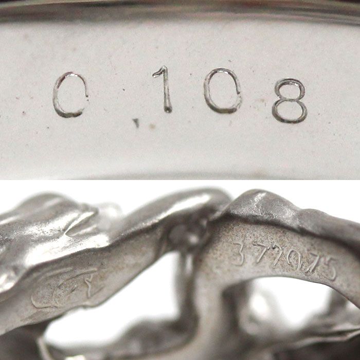 Carrera y Carrera カレライカレラ K18WG ホワイトゴールド パンサー  