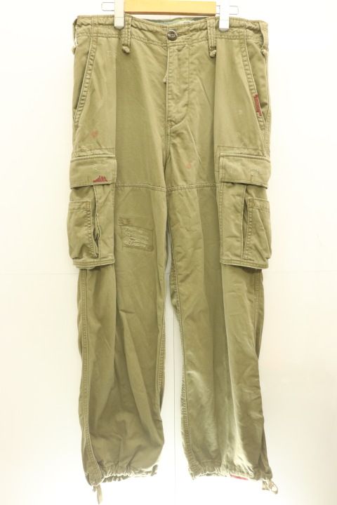 【中古】 LEVIS メンズカーゴパンツ 32 カーゴパンツ LEVIS 32 ベージュ 肌色 無地