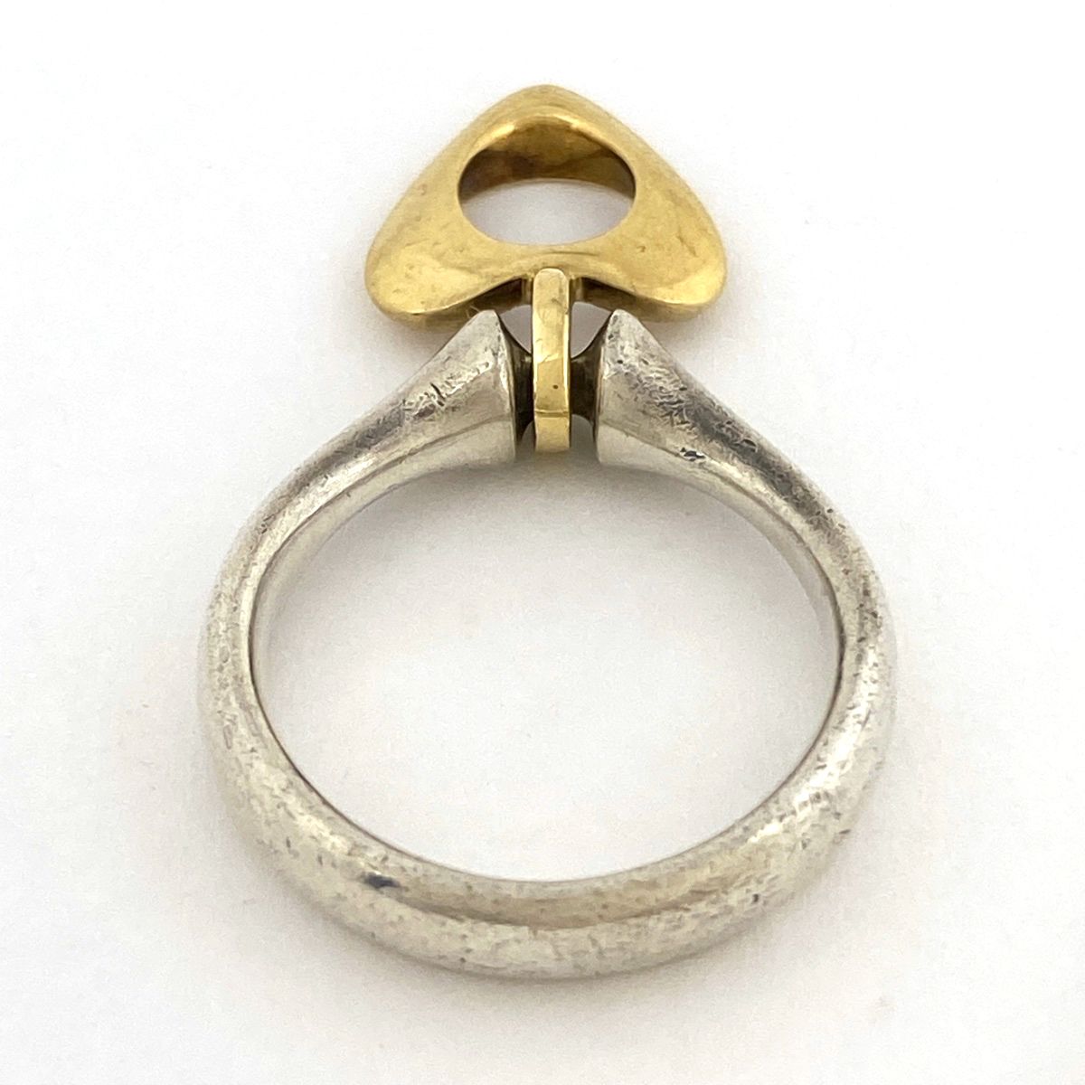 ジョージジェンセン Georg Jensen デザイン リング ハート コンビ 246