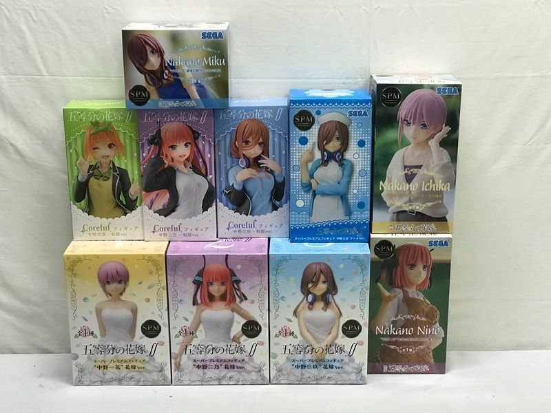 新品未開封]プライズフィギュアまとめ売り10個五等分の花嫁