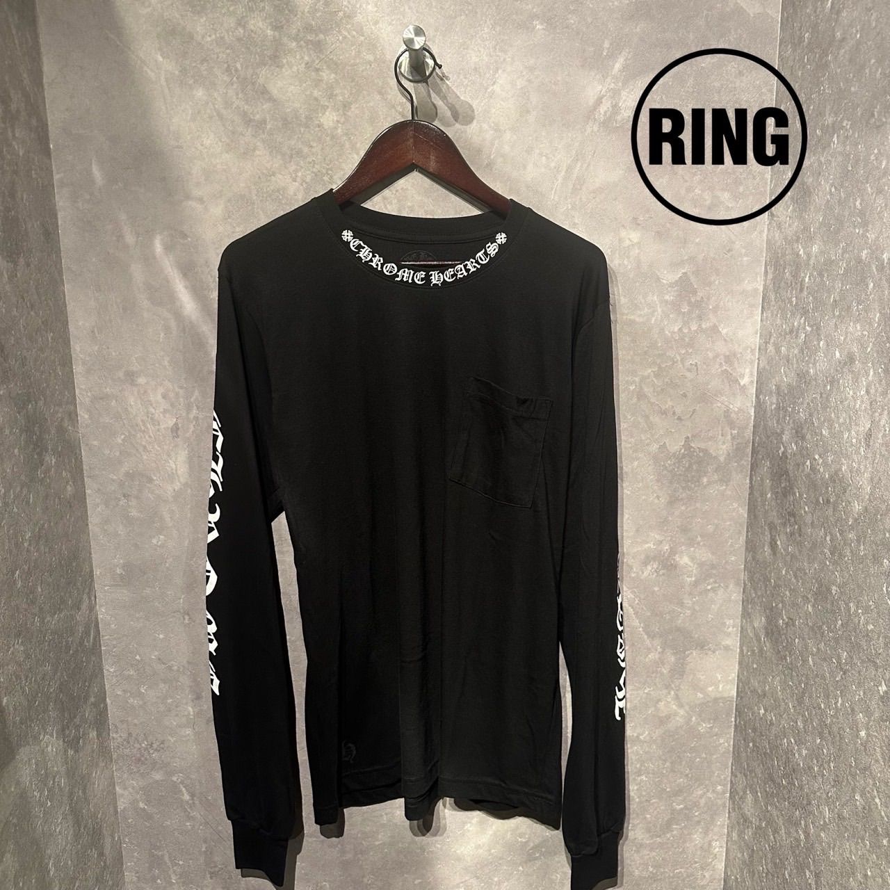 Chrome Hearts Neck LOGO L/S Tee - メルカリ