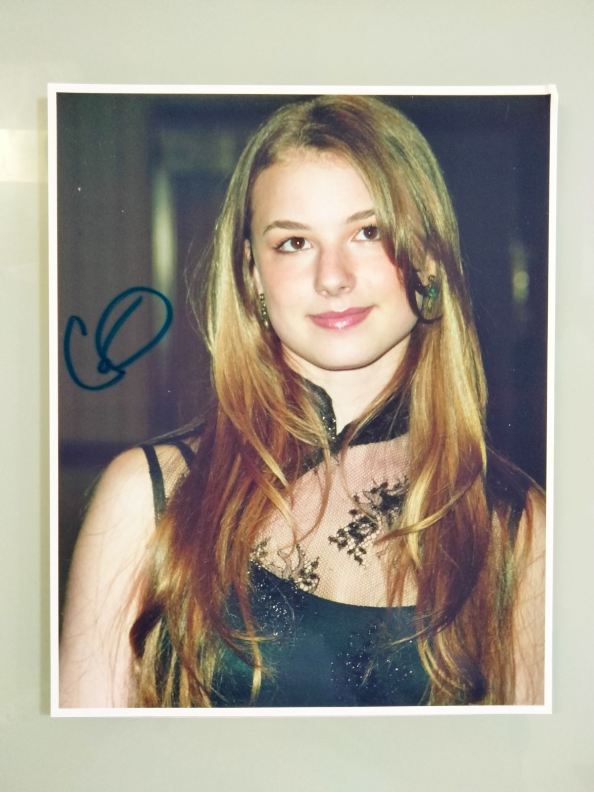 コリアグランドセール エミリー・ヴァンキャンプ直筆サイン入り大型写真…Emily VanCamp 外国映画