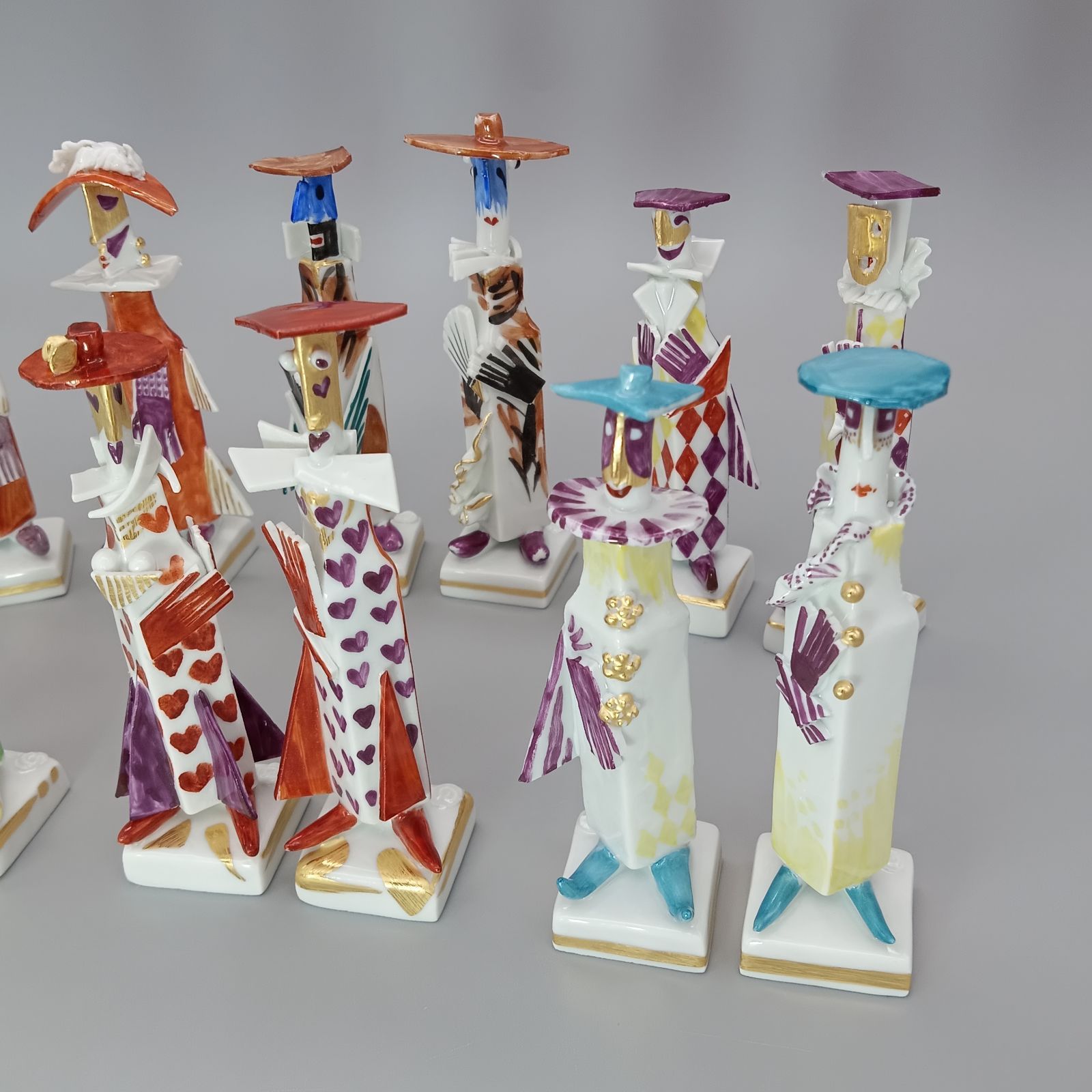 マイセン 仮面舞踏会 マスカレード 陶器人形 ペーター・シュトラング