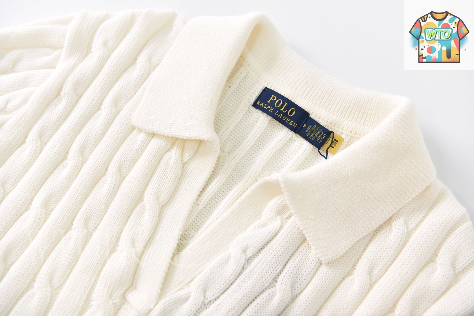 今日 RL Polo Cable Knit ショート