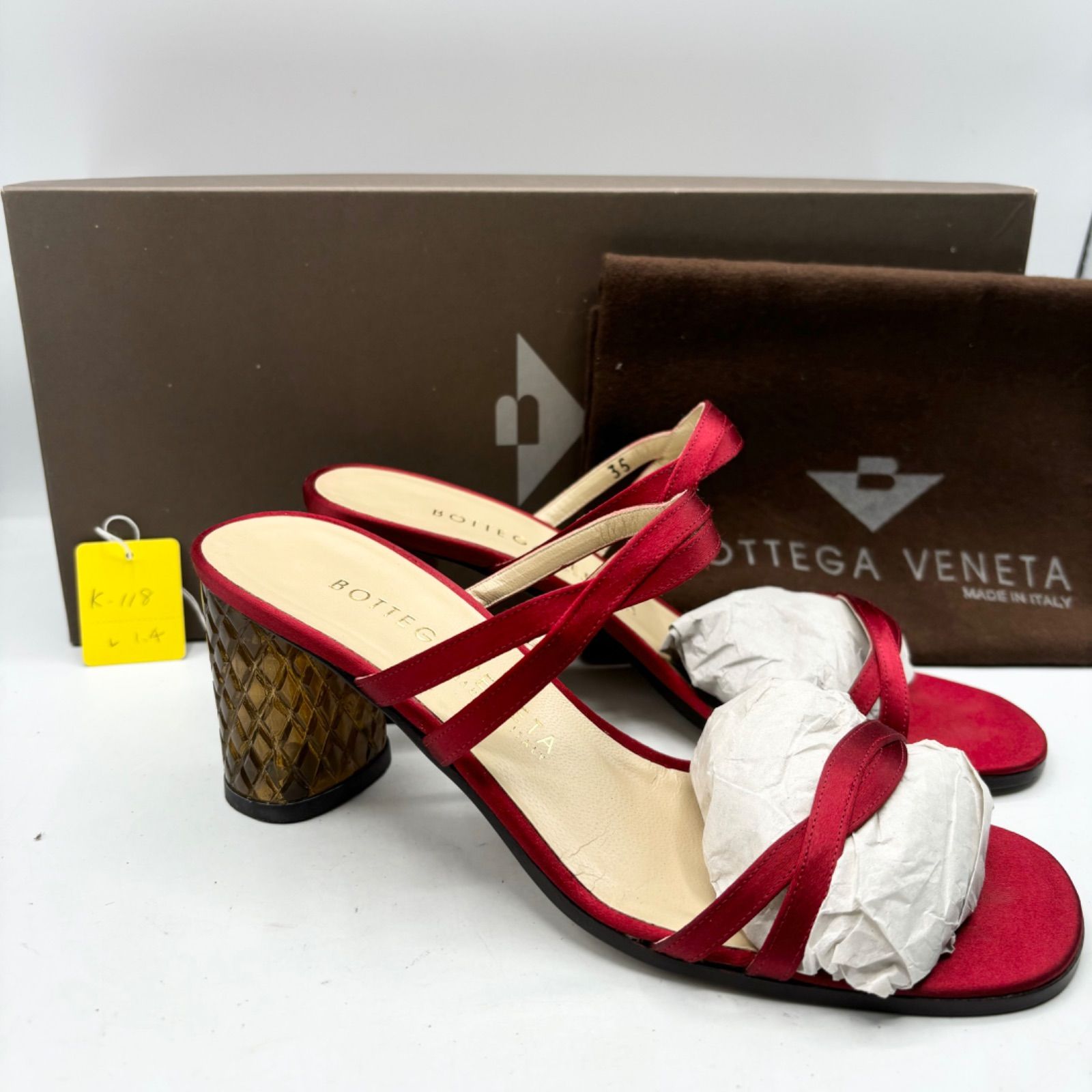 未使用 ボッテガヴェネタ BOTTEGA VENETA サンダル ミュール
