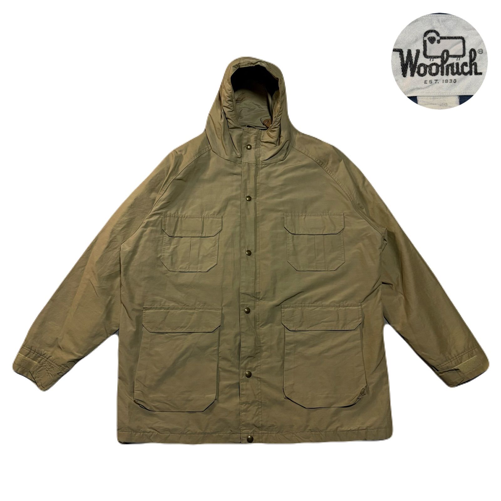 Woolrich ウールリッチ MountainParka マウンテンパーカー 白タグ 70s