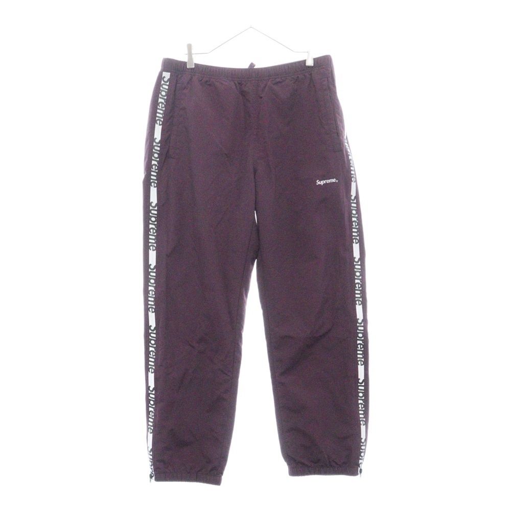 SUPREME (シュプリーム) 21SS Reflective Zip Track Pant サイド 