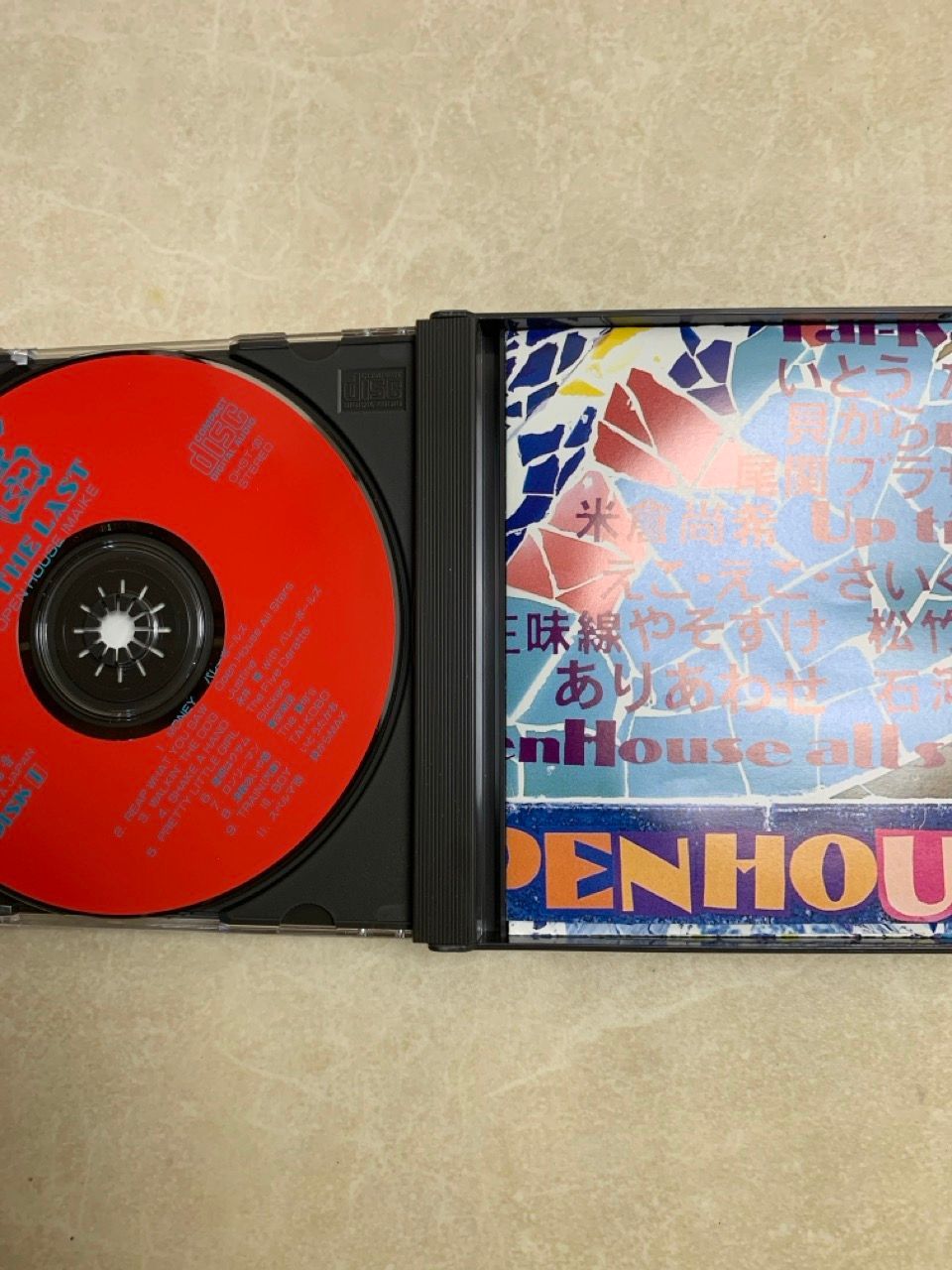 CD 2枚組 酒冨 NOT THE LAST LIVE AT OPENHOUSE 尾関ブラザーズ
