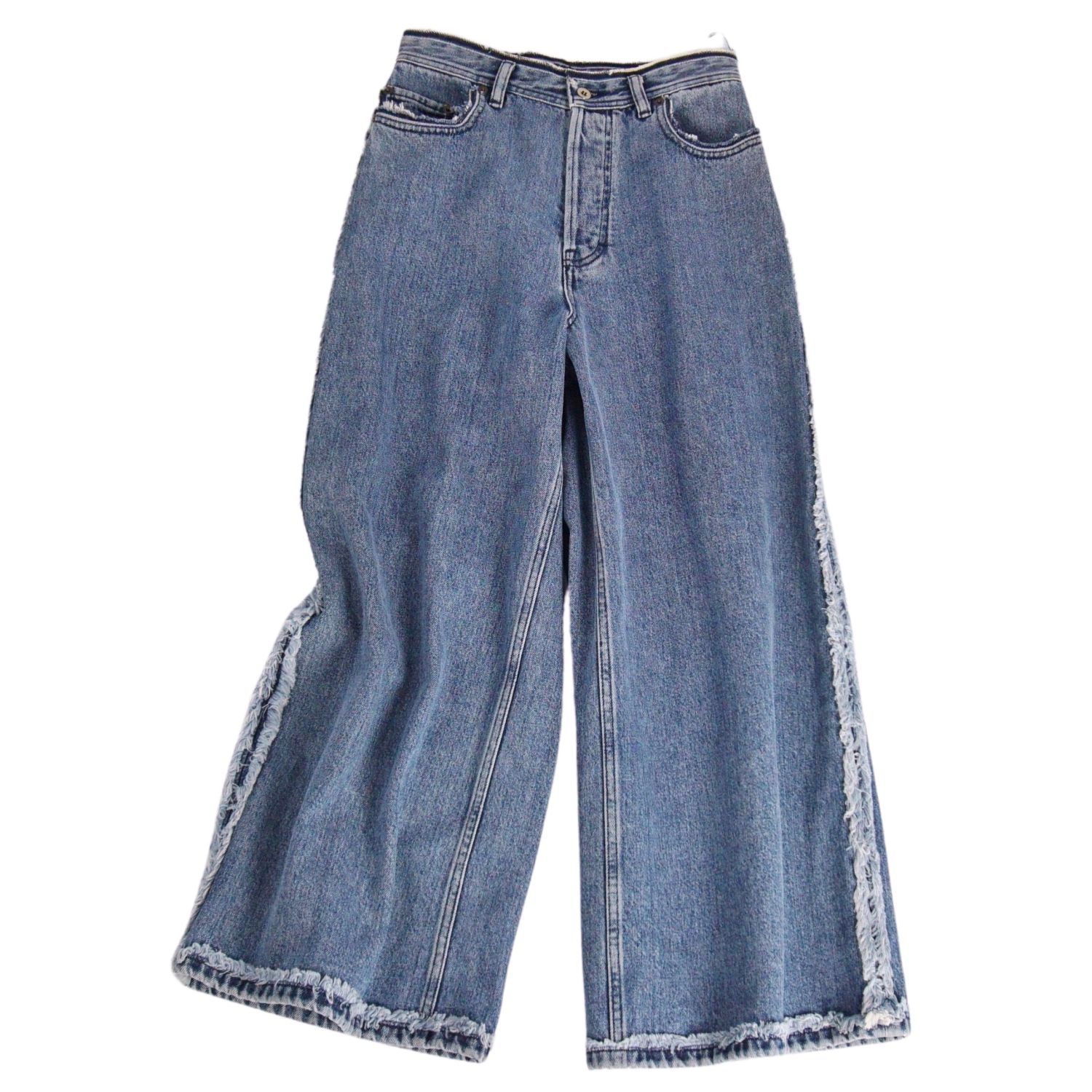 Acne Studios (アクネストゥディオズ) ローライズ ワイドレッグ 