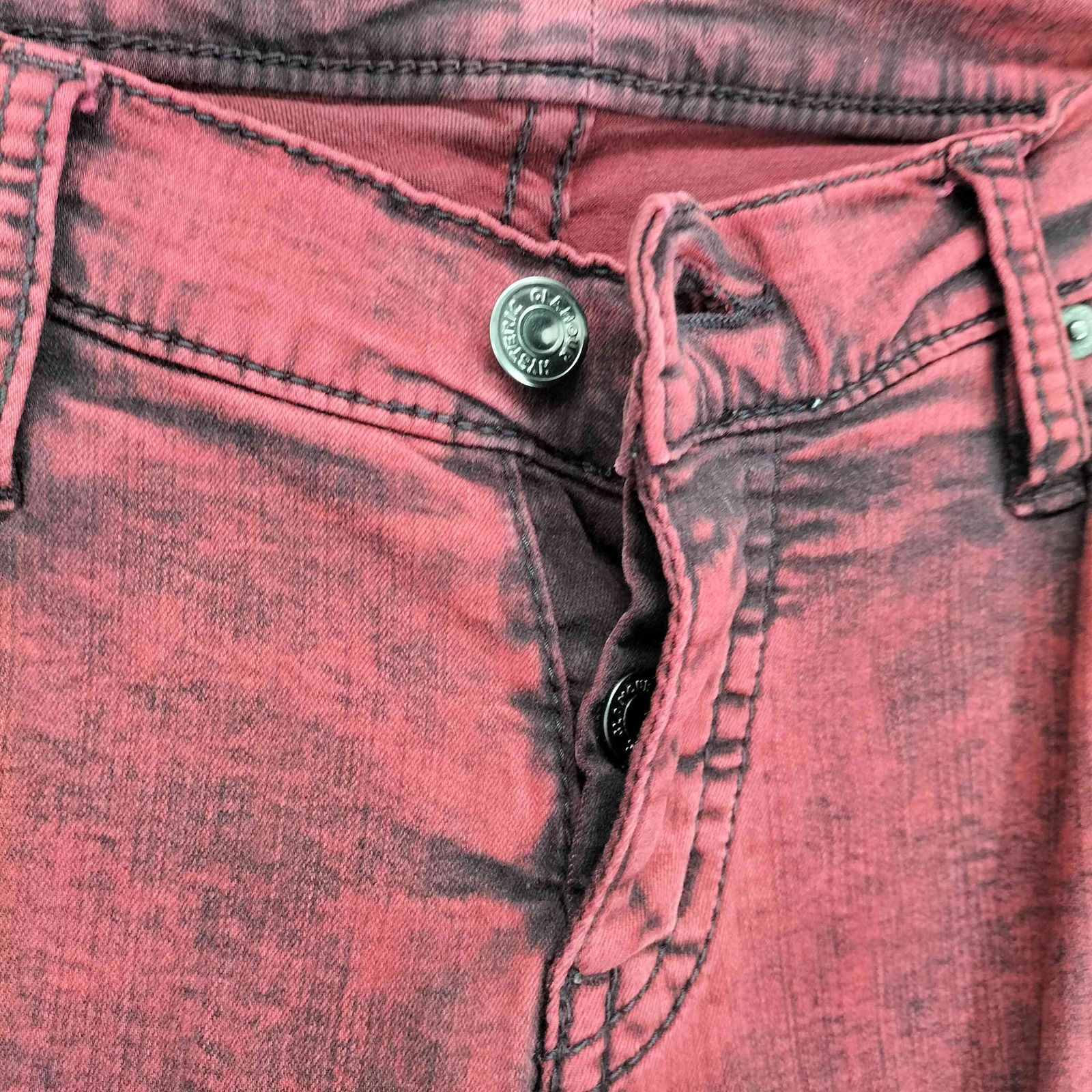 ヒステリックグラマー HYSTERIC GLAMOUR 製品染 ストレッチスリム