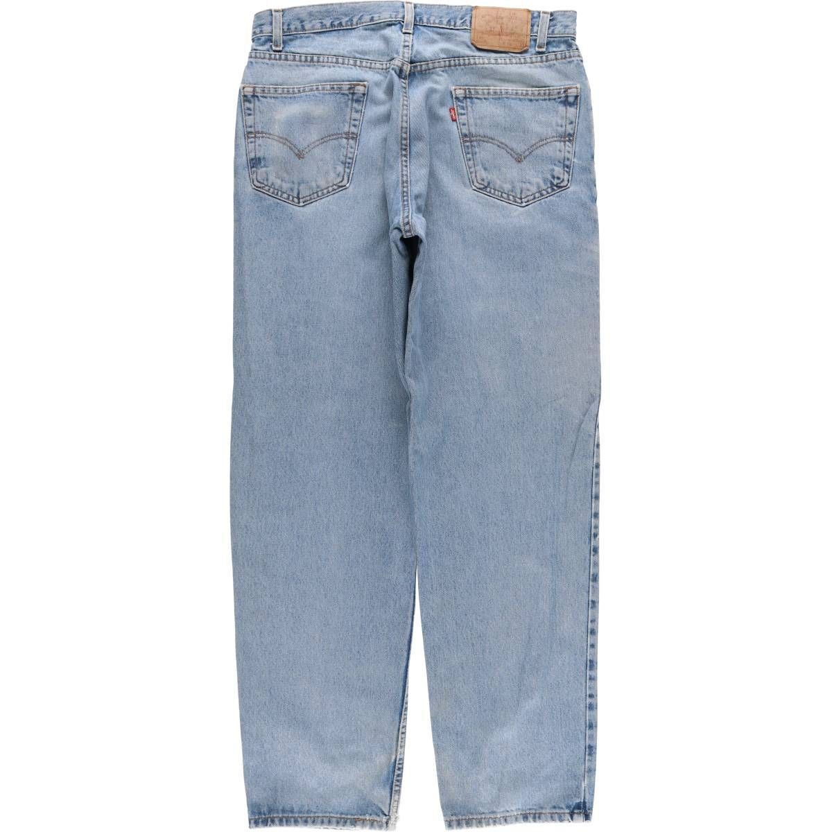 古着 00年代 リーバイス Levi s 550 RELAXED FIT テーパードデニムパンツ メンズw36相当 eaa587684