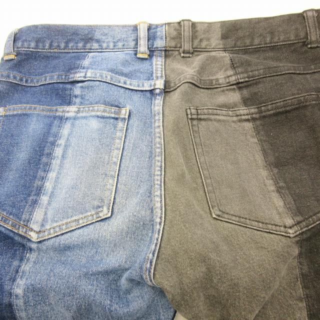 MIDWEST EXCLUSIVE FOUR DYED DENIM PANTSもも周り52ヒップ98
