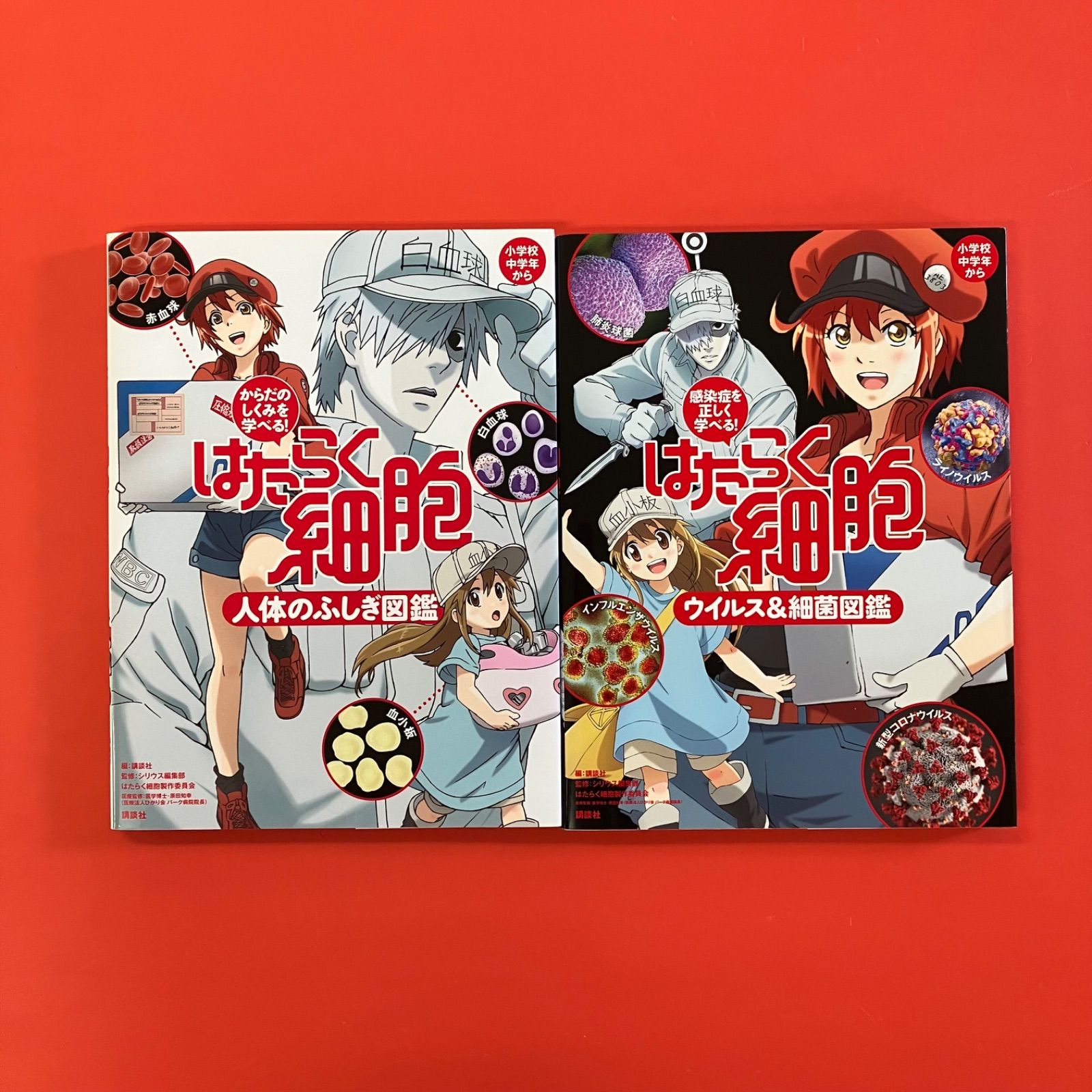 【6冊セット】はたらく細胞 絵本 講談社の創作絵本 絵本 はたらく細胞 既6巻セット : 脳トレ生活
