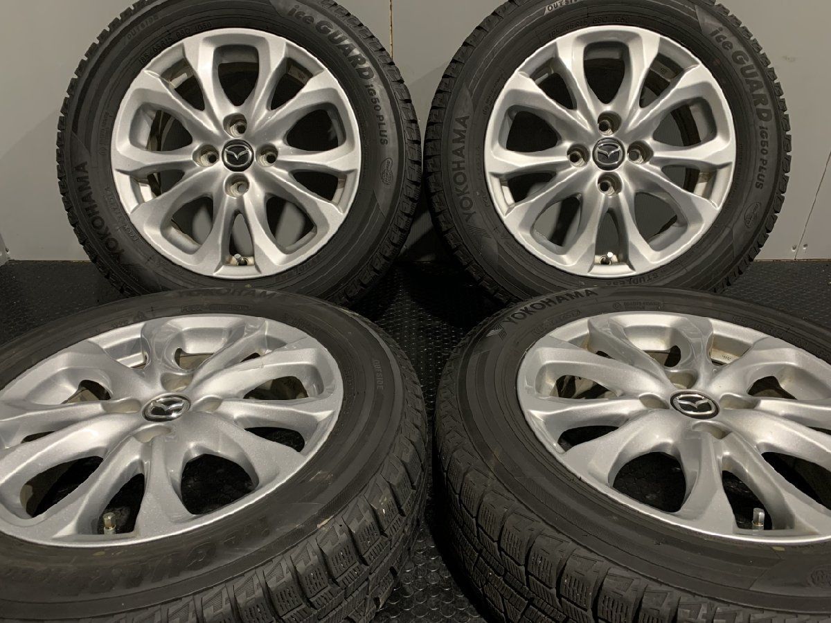 YOKOHAMA ice GUARD iG50 PLUS 185/65R15】スタッドレス【MAZDA デミオ 