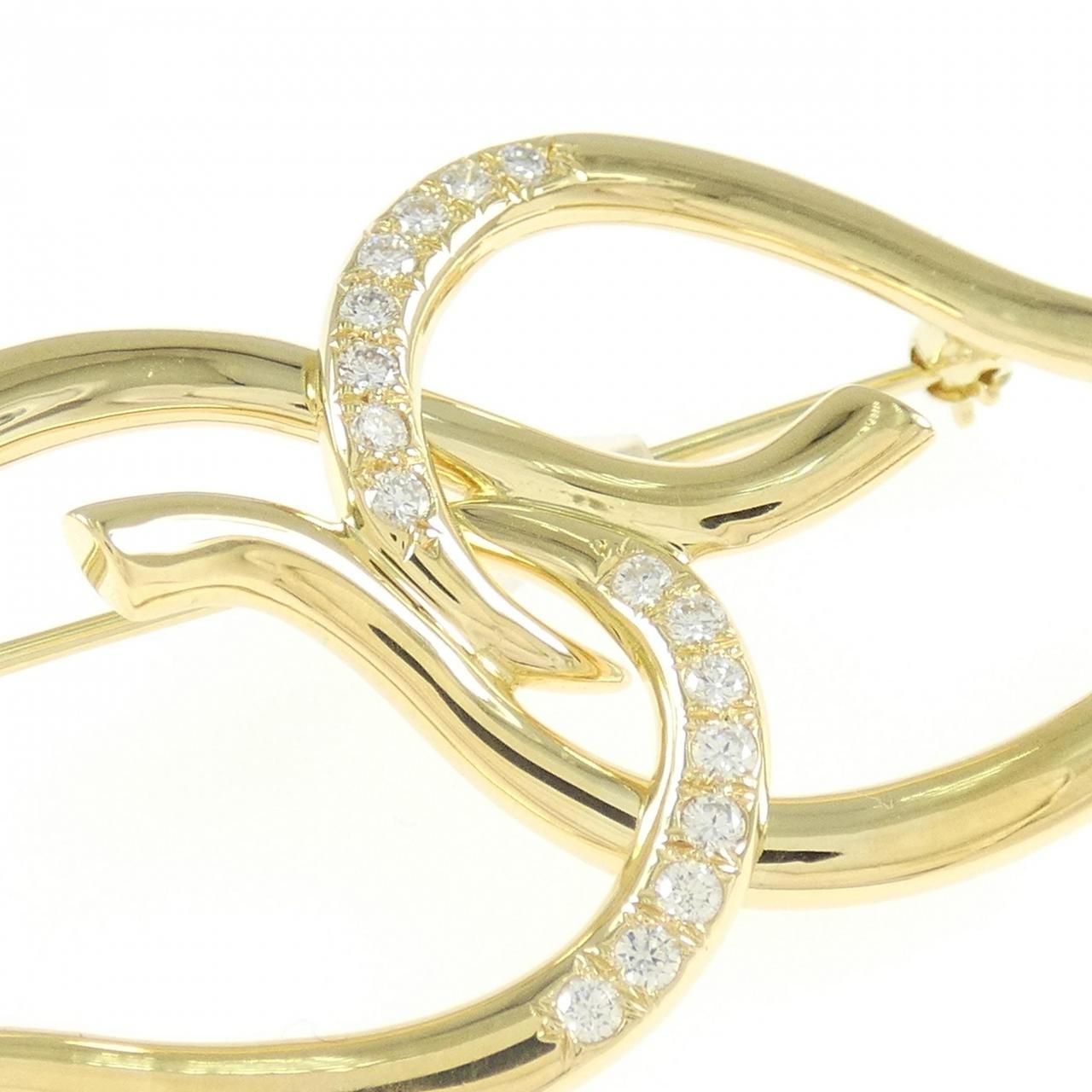 ヴィンテージ ティファニー ダイヤモンド ブローチ