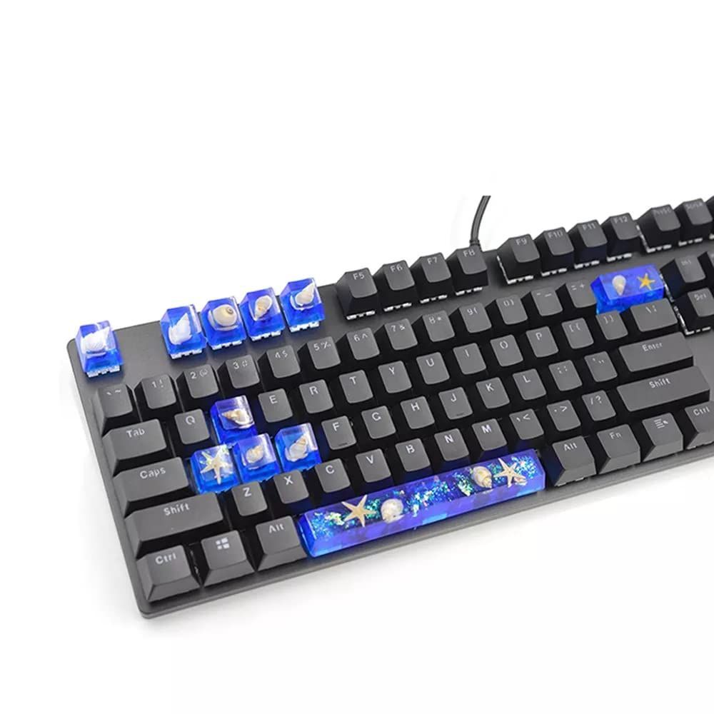 レジンキーボード 趣味】メカニカルキーボードのキーキャップをレジンで作る【YouTube