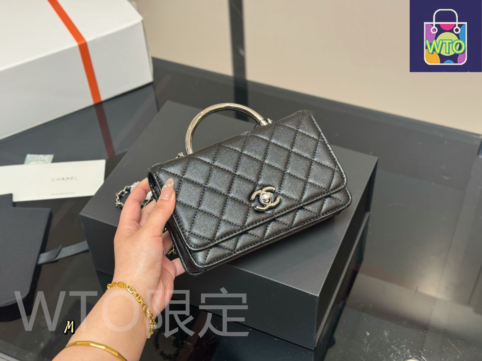 今日 Chanel 24A WOC ファッションバッグ サイズ 19×12cm -WTO輸入2