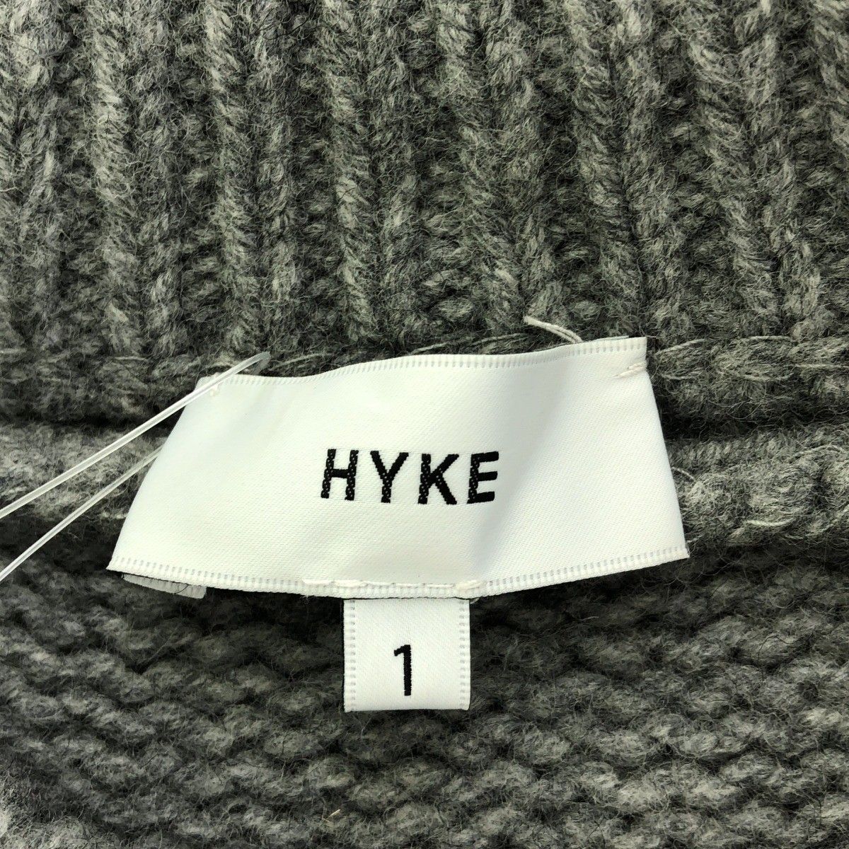 新発売 HYKE クルーネックニットセーター SWEATER CREWNECK 18AW ハイク ニット/セーター