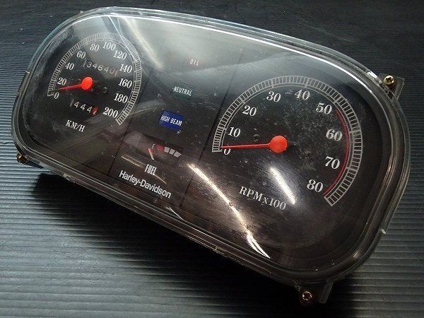 ハーレー エボ FLHTC1340 純正 メーター ♪ E3024