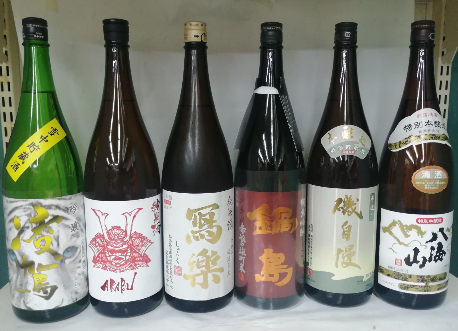 高品質正規品 人気日本酒一升瓶×6本の通販 もりこう's shop｜ラクマ by