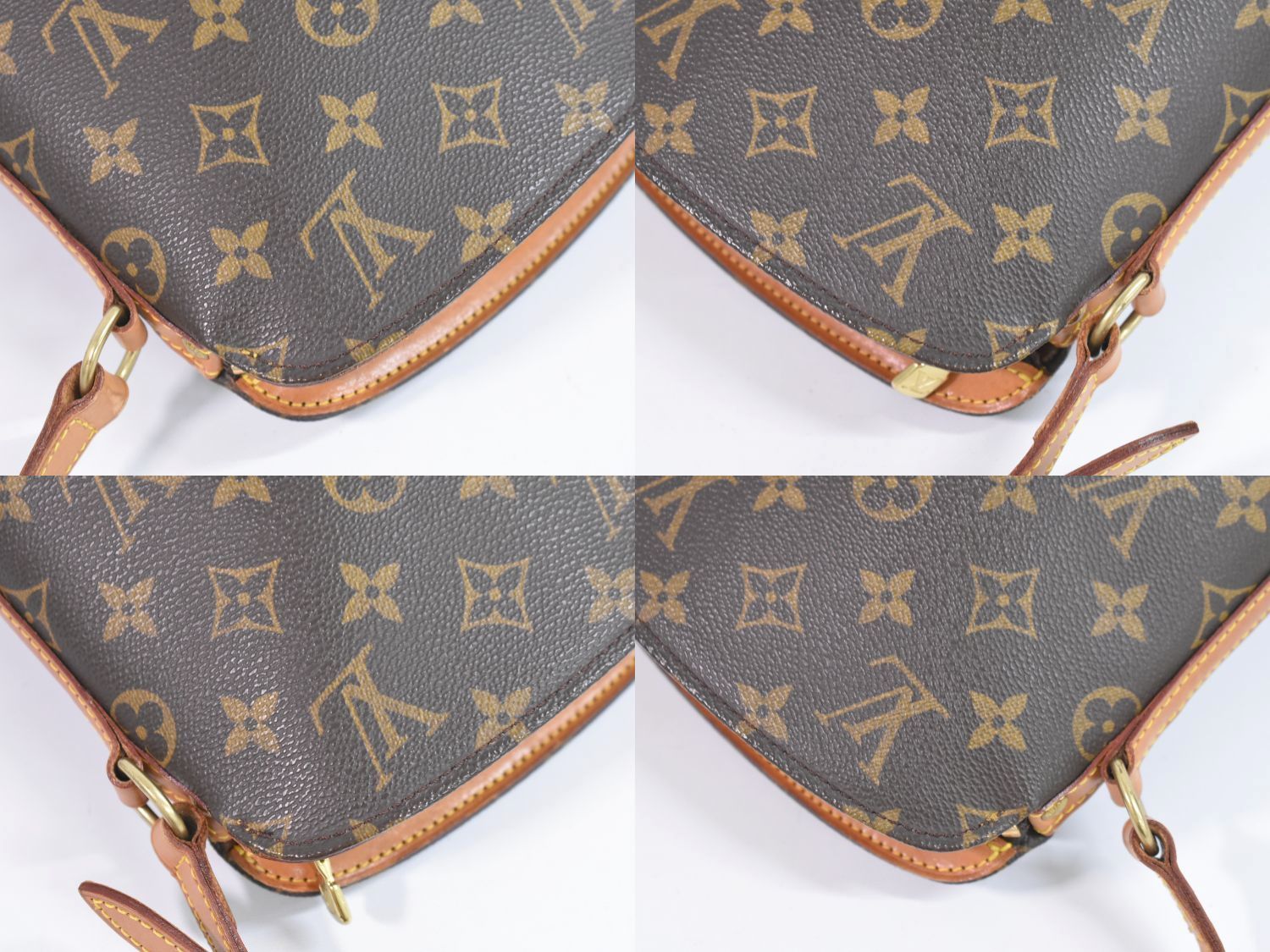 ルイヴィトン モノグラム ショルダーバッグ ドルーオ ショルダー交換済 ルイヴィトン モノグラム ショルダーバッグ ドルーオ ショルダー