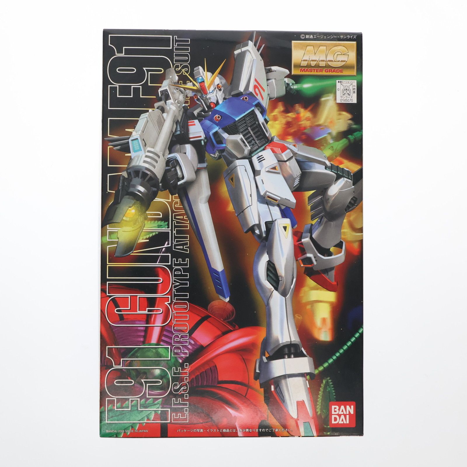 MG 1/100 F91 ガンダムF91 機動戦士ガンダムF91 プラモデル(0145070