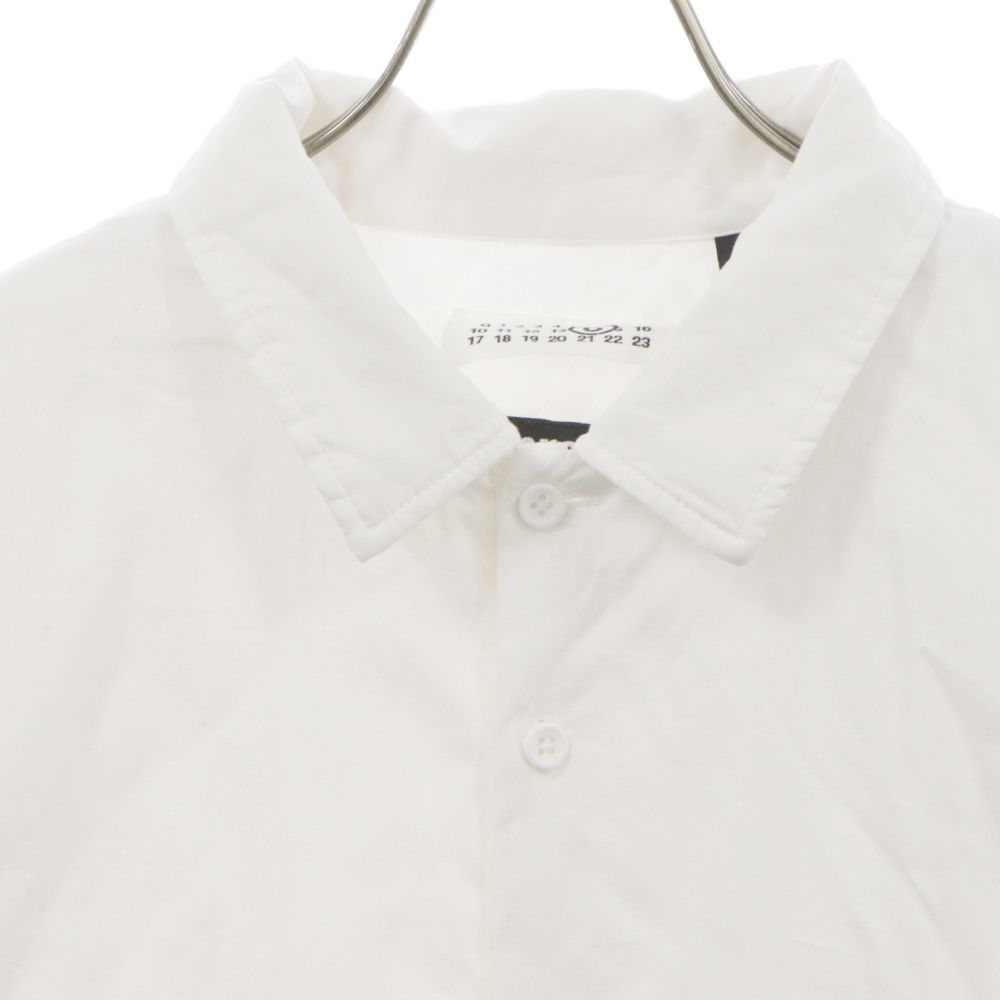 SUPREME (シュプリーム) 24SS ×MM6 Maison Margiela Padded Shirt エムエムシックス メゾンマルジェラ 中綿 パデット シャツ ジャケット ホワイト