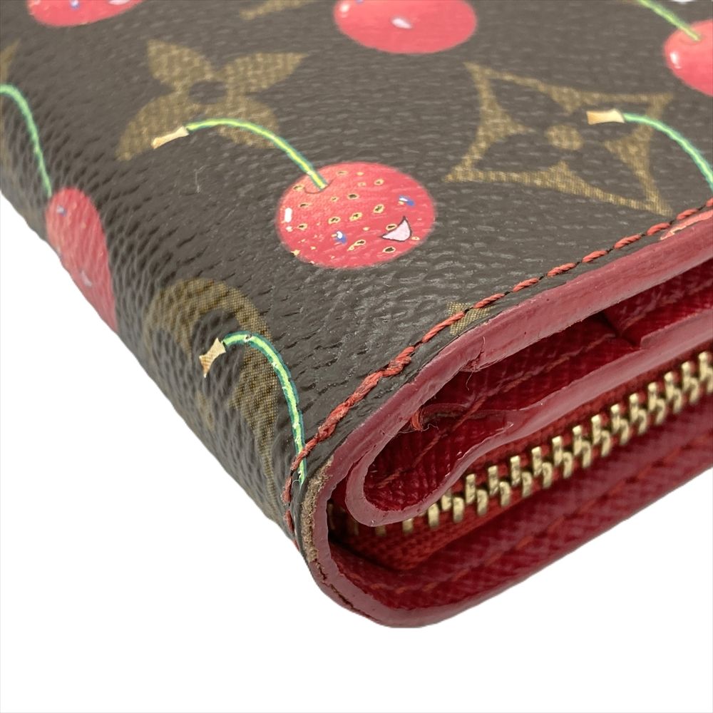 Louis Vuitton モノグラム レザー財布 ルイヴィトン LOUIS VUITTON コンパクトジップ 二つ折り財布