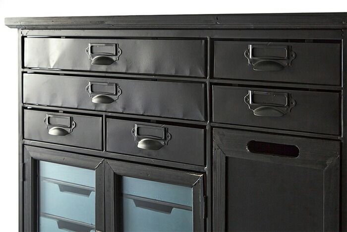 キャビネット ヴィンテージ風 おしゃれ 海外インテリア 飾り棚