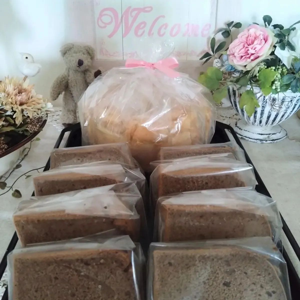 米粉シフォン&ほうじ茶シフォンセット