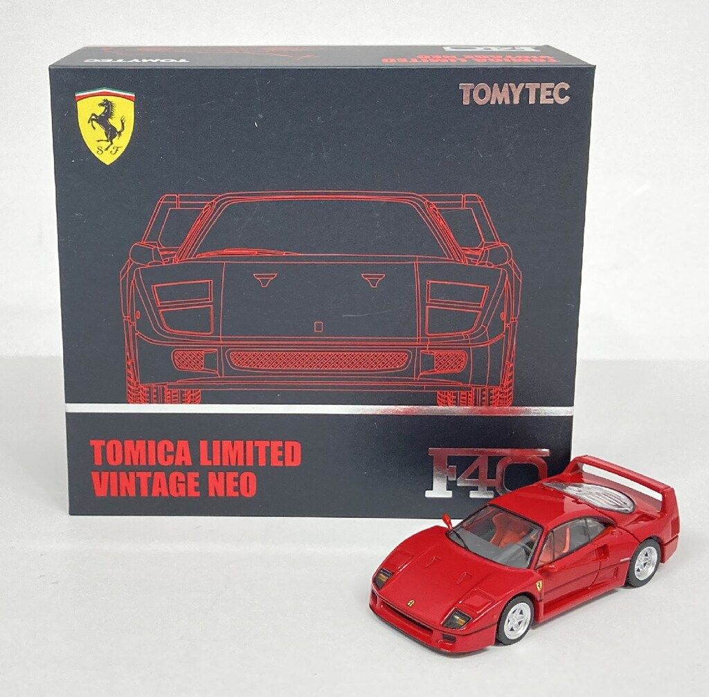 TOMYTEC TOMICA LIMITED VINTAGE NEO フェラーリF40 赤