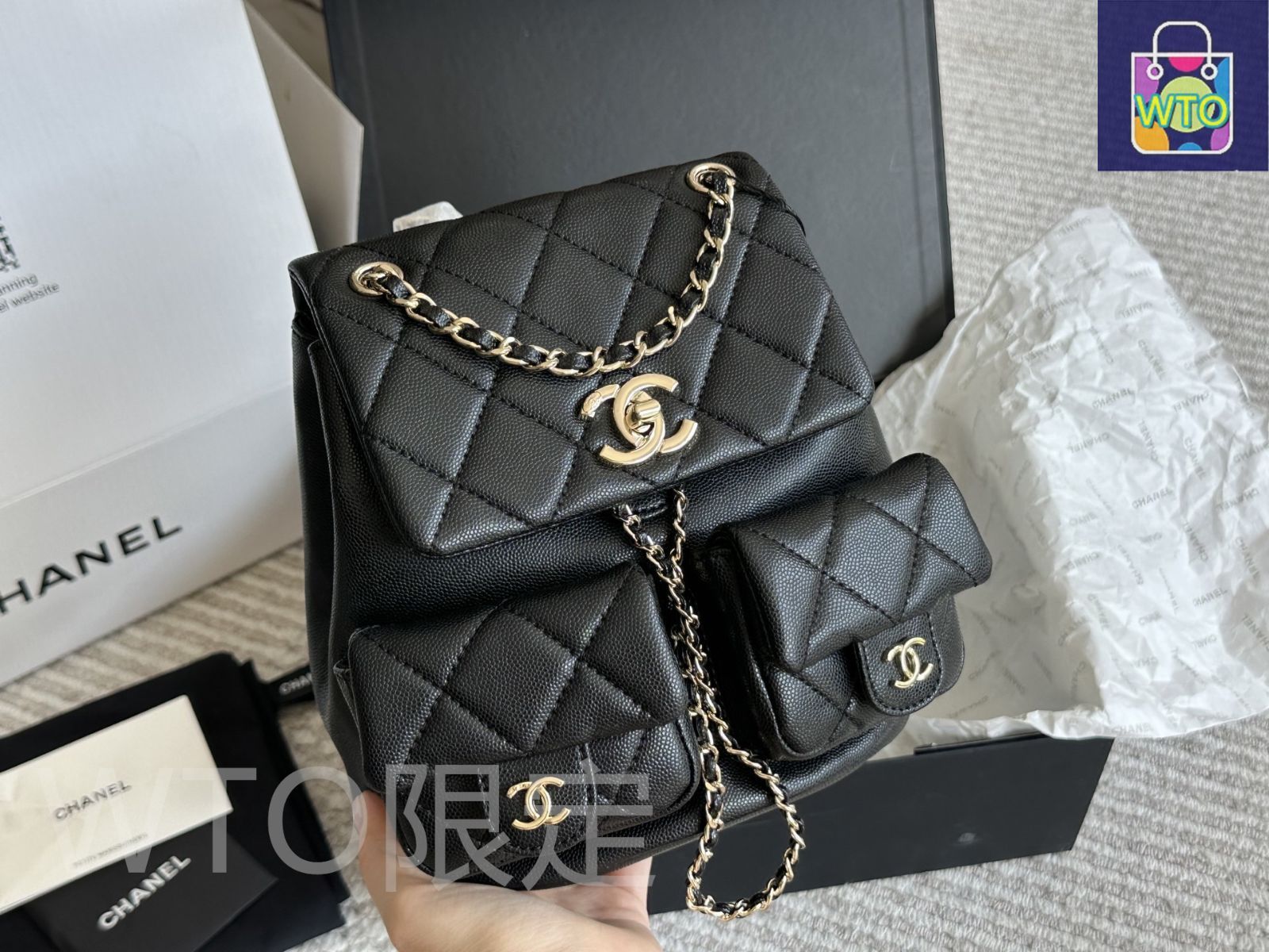 今日特価】Chanel 2023 Backpack シャネル 2023 バックパック