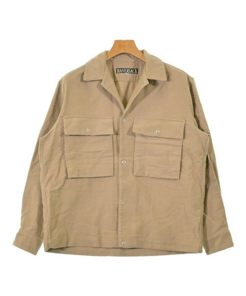 HAVERSACK - HAVERSACK ハバーサック カジュアルシャツ 0(S位) 黒 【古着】【中古】 HAVERSACK カジュアルシャツ メンズ 【古着】【中古】【送料無料