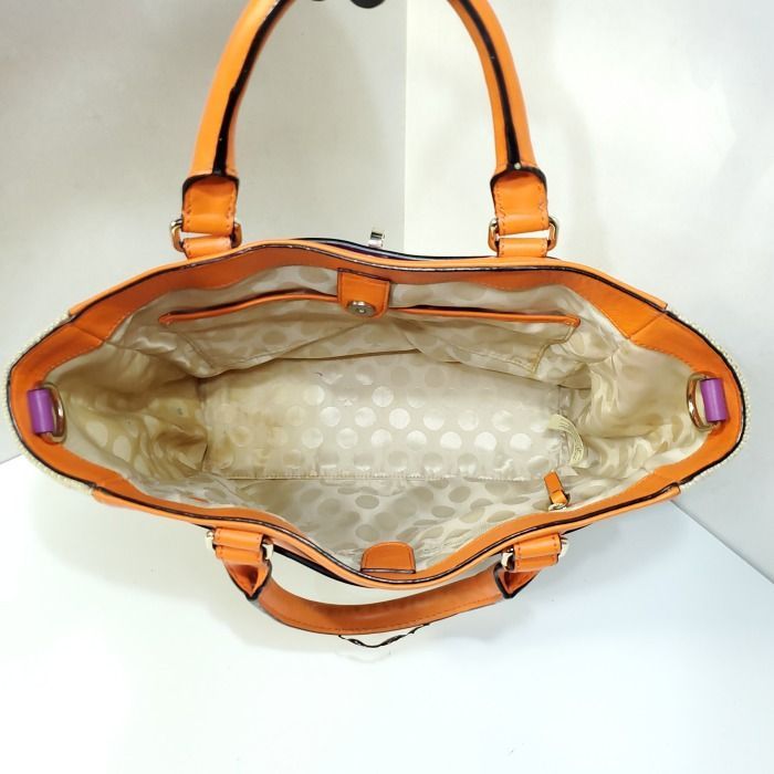 ケイトスペードニューヨーク kate spade new york キャンバス レザー 