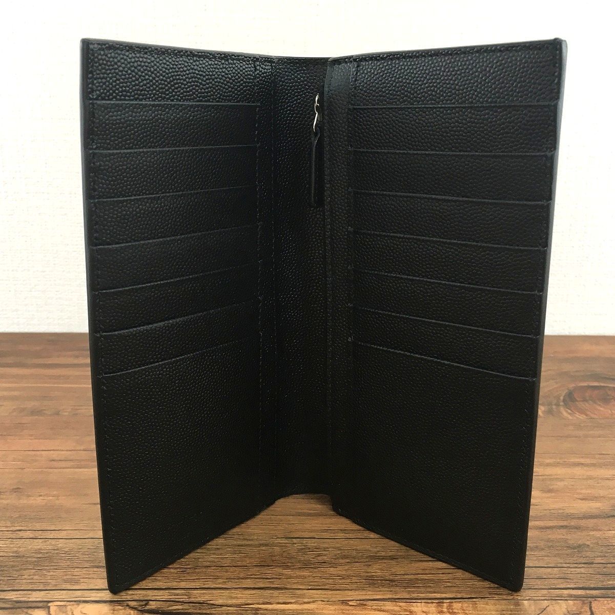 全商品オープニング価格！ 未使用品 Saint Laurent 長財布 396308 縦型