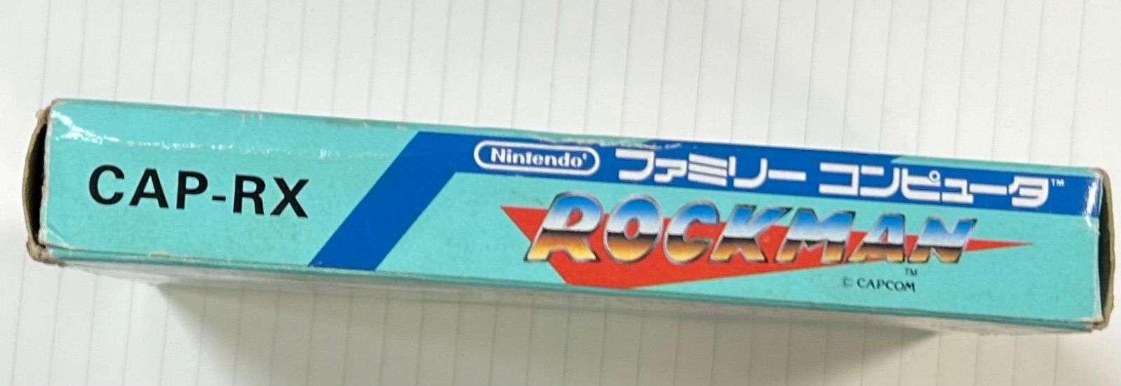 ロックマン 初代 ファミコン ソフト ROCKMAN CAPCOM - メルカリ