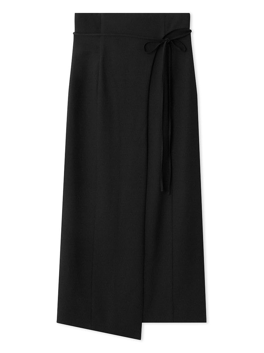 Size 0_Color ブラック フレイ アイディー カッティングデザインハイウエストスカート FWFS241052 レディース BLK