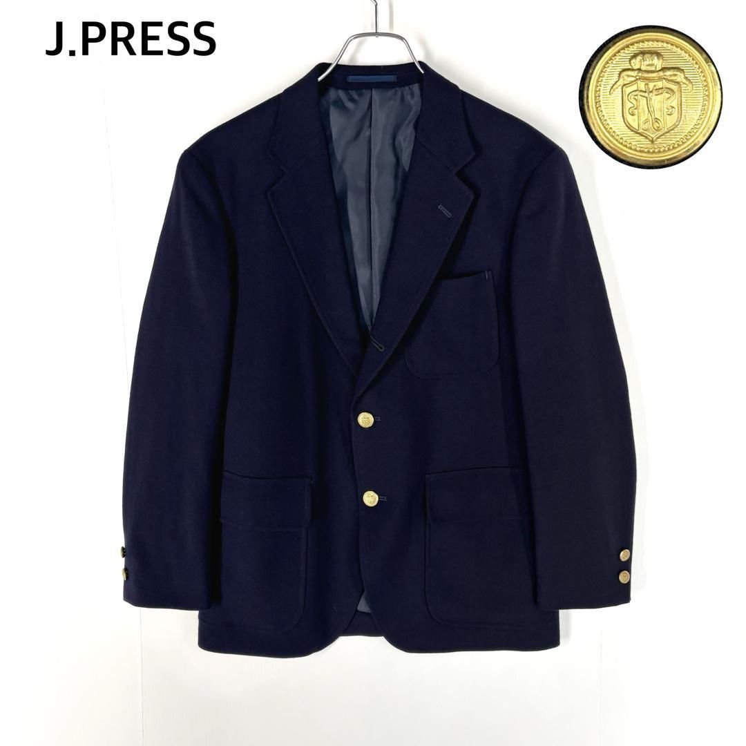 J.PRESS ジェイプレス 子供 キッズ 160cm 紺ブレザー 紺ブレ テーラードジャケット シングル 金ボタン 背抜き 段返り 3B 卒業式 入学式 面接 冠婚葬祭 フォーマル