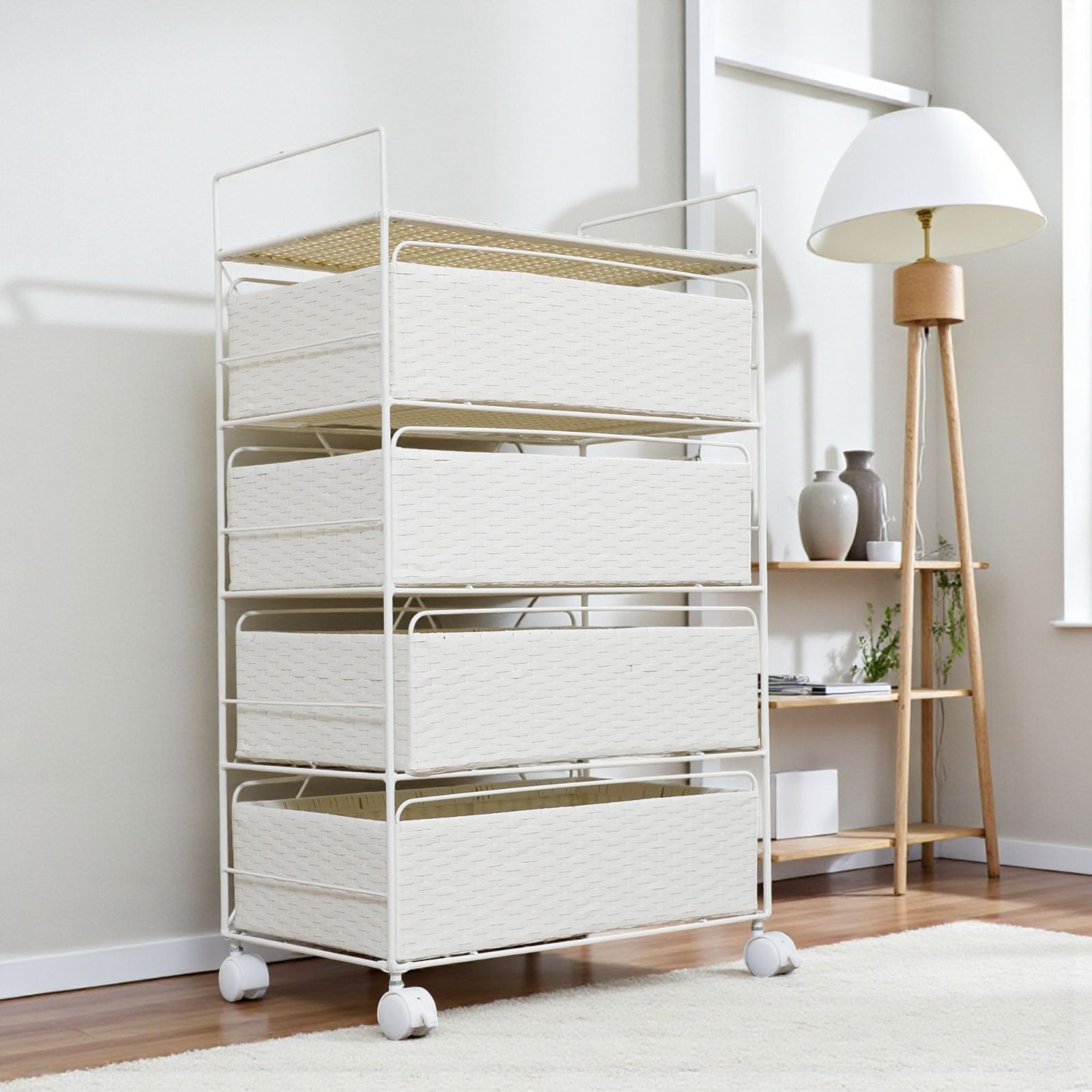 バスケット 脱衣所収納