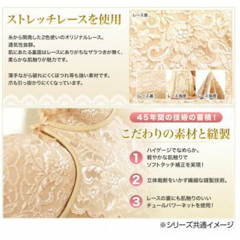 総レース背付きワイヤー入りフルカップブラジャー TYC55