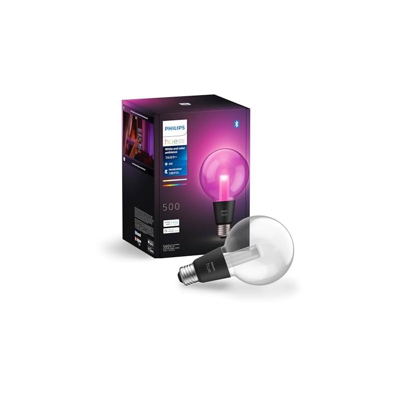 フィリップスヒュー(Philips Hue) スマート電球 E26 ライトガイド G95