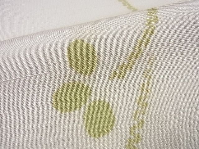 平和屋本店□極上 十日町 名門青柳謹製 赤城紬 単衣 奇翠 蔵家 創柳庵