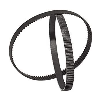 BEMONOC 2GT タイミングベルト 長さ176/180/186/188/190/192/194/200/202/204/ タイミングベルト，クローズドループゴムベルト， GT2 閉ループゴムタイミングベルト 9mm幅 複数長さ ブラック 3Dプリンターパ