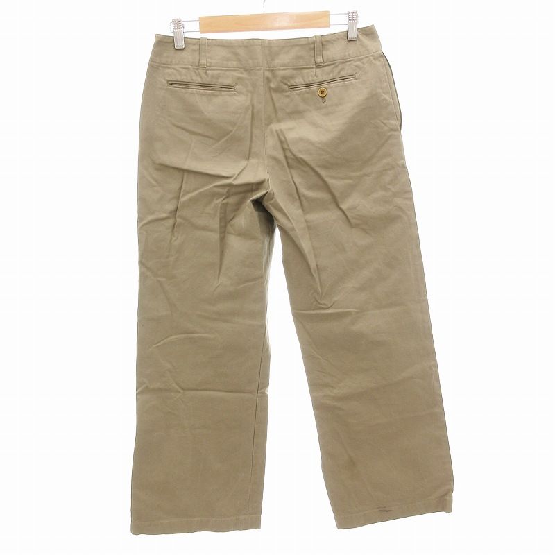 マーガレットハウエル 1 ワイドパンツ ベージュ スラックス チノパン MHL マーガレットハウエル MARGARET HOWELL ワイドパンツ チノパン