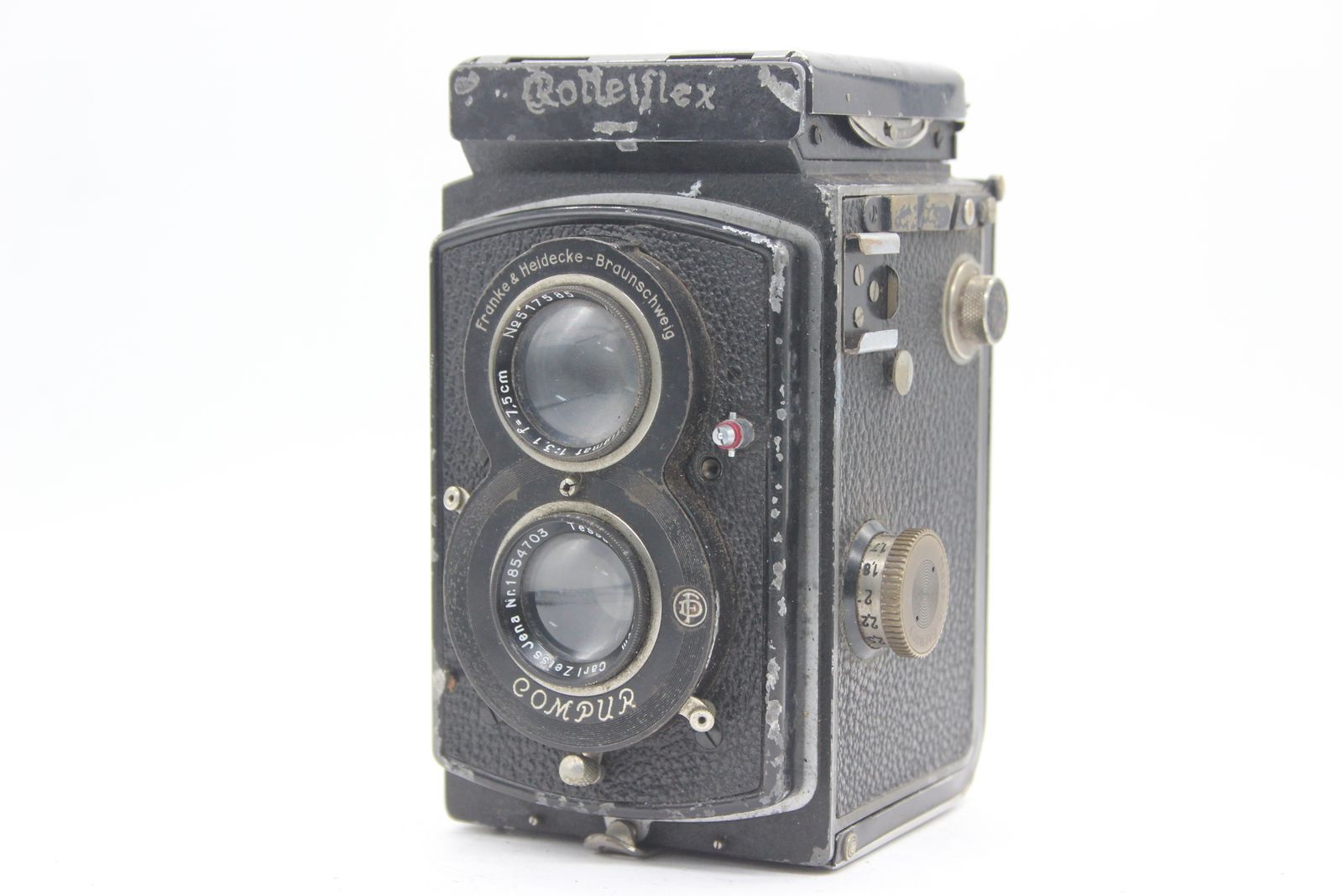 訳あり品】 ローライ Rolleiflex Carl Zeiss Jena Tessar 7.5cm F3.5 二眼カメラ s4439 - メルカリ
