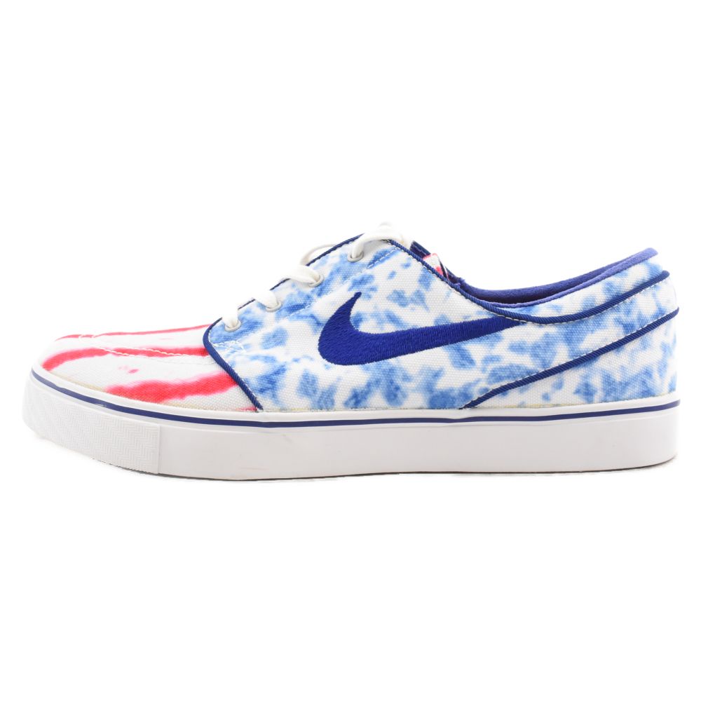 NIKE SB (ナイキエスビー) ZOOM STEFAN JANOSKI CNVS PRM ズーム ステファン ジャノスキー ローカットスニーカー レッド/ブルー US9/27cm 705190-614
