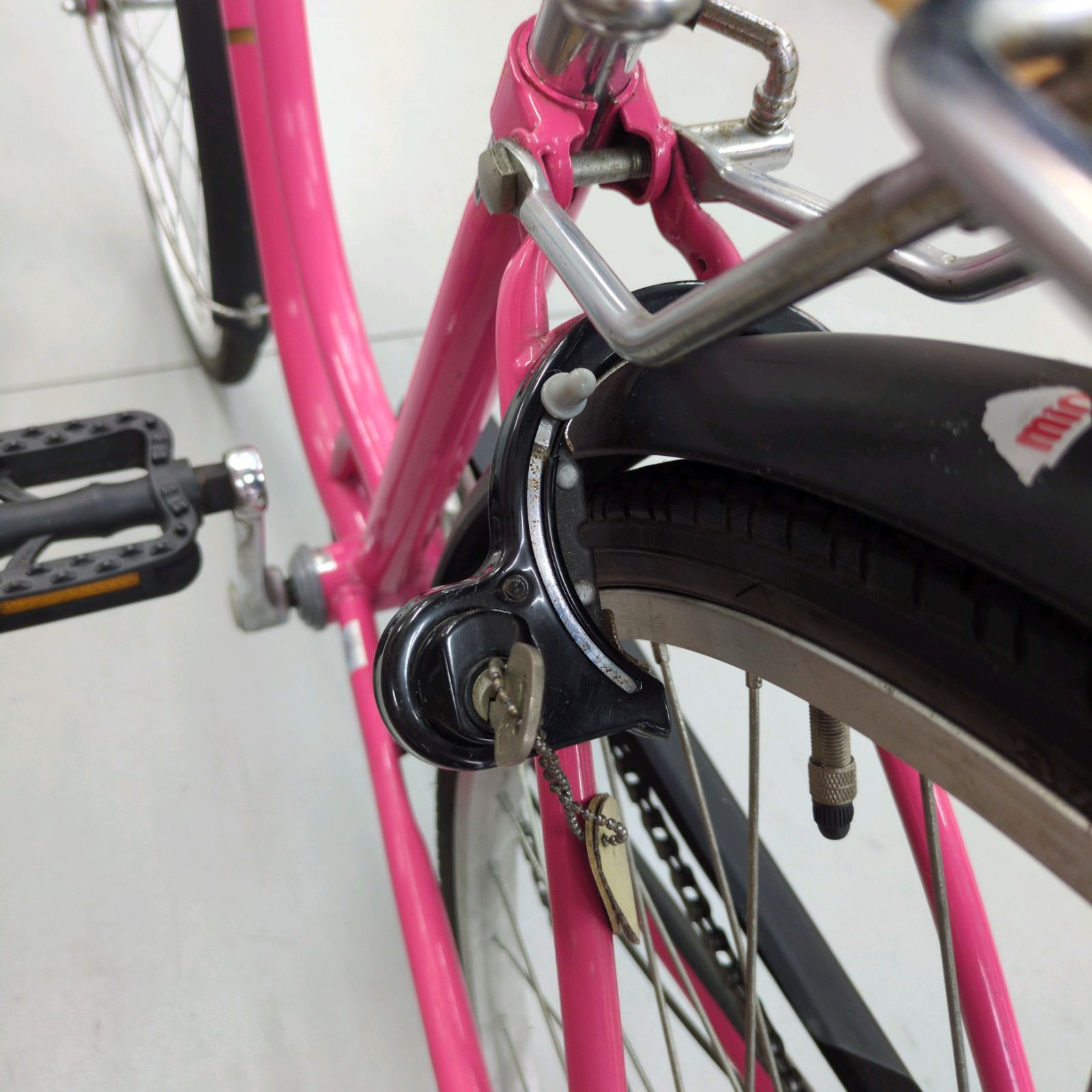 多少サビキズ有り 普通自転車