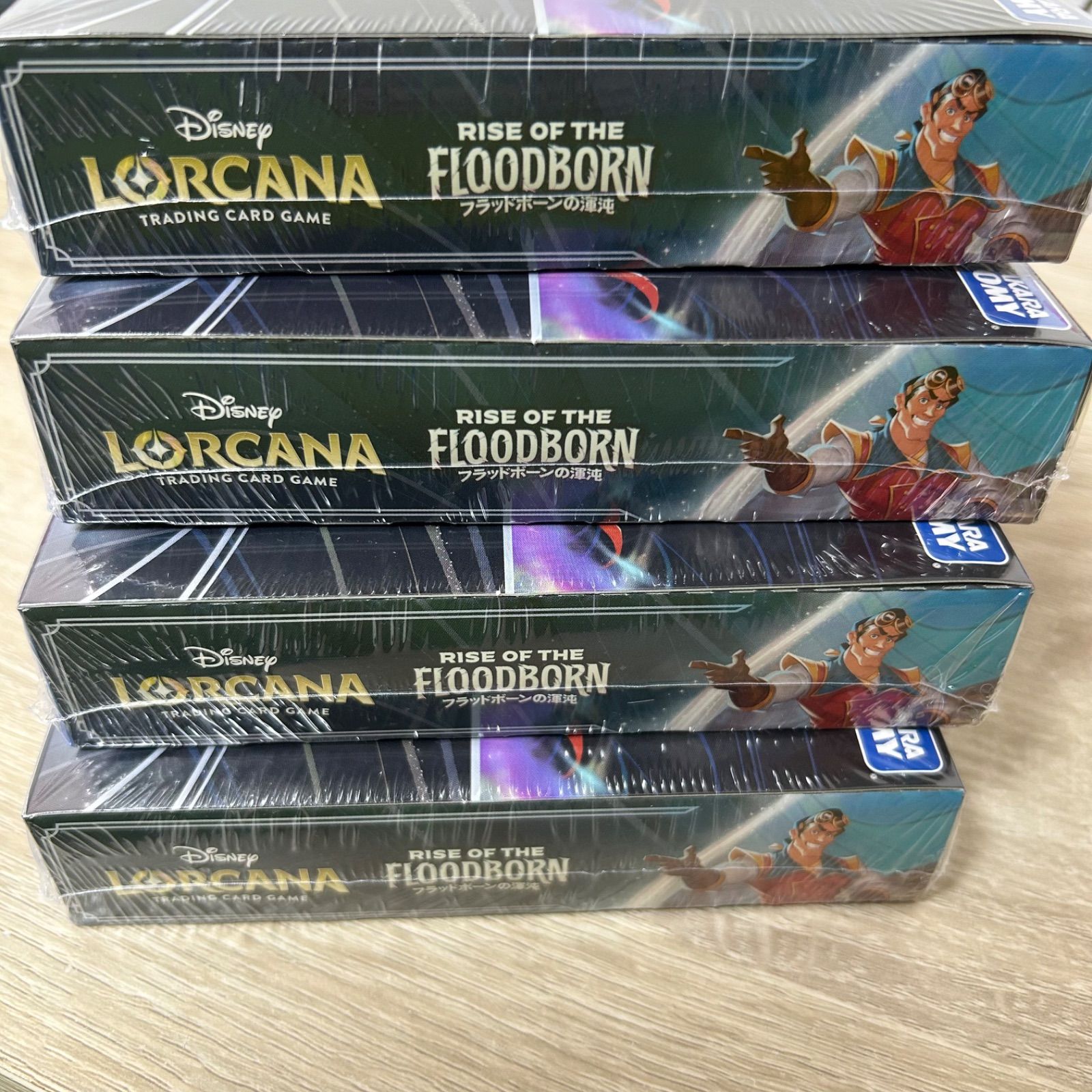 ディズニー・ロルカナ フラッドボーンの渾沌4BOXシュリンク付き