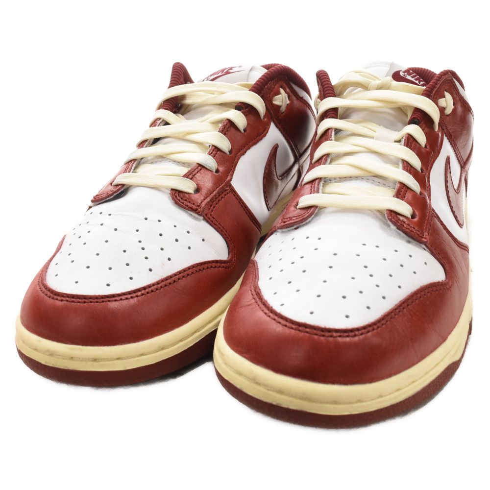 NIKE (ナイキ) WMNS DUNK LOW PRM TEAM RED AND WHITE