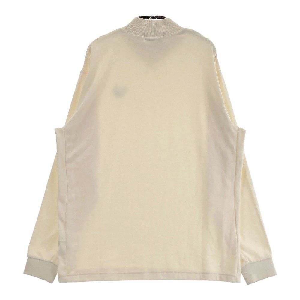 サイズ：M nano universe golf ナノユニバース ゴルフ BPM Beat Per Minute 2023年モデル ハイネック 長袖Tシャツ  ホワイト系 [240101414619] ゴルフウェア レディース ストスト サイズ：M nano universe golf ナノユニバース ゴルフ BPM Beat